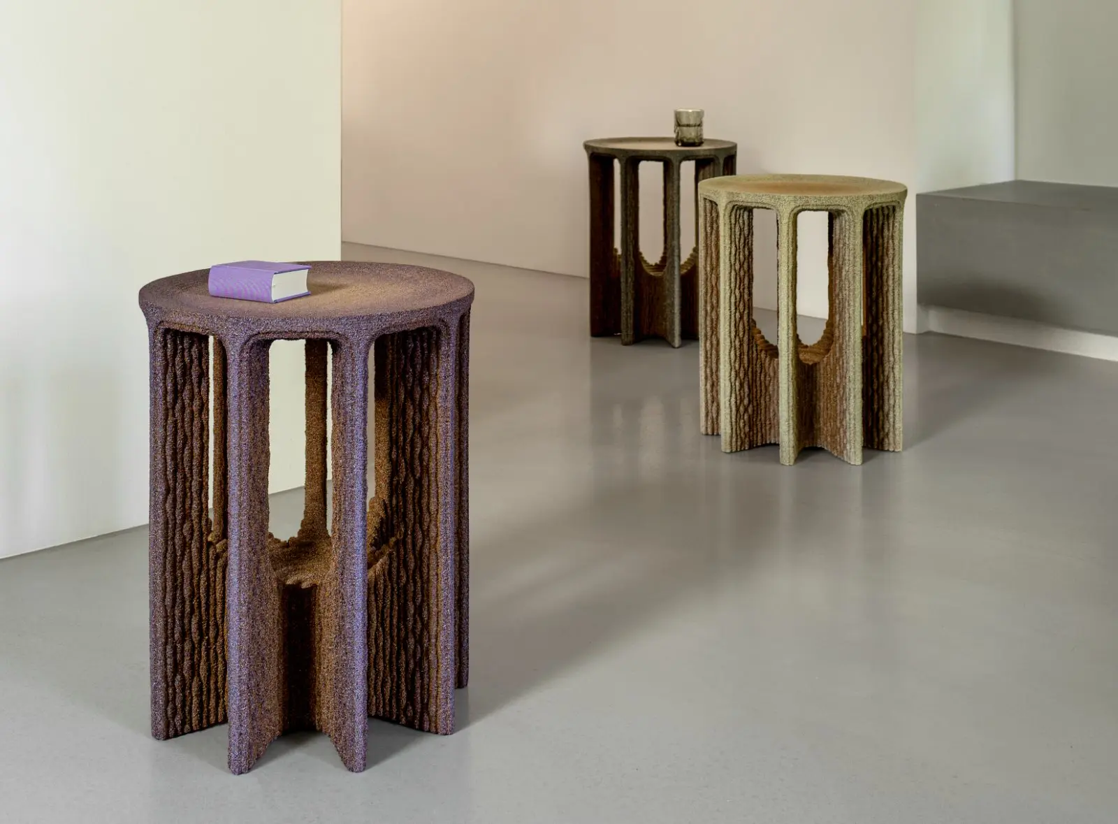 Tilla Goldberg and Ippolito Fleitz Group design AEVA a 3D printed side table 4