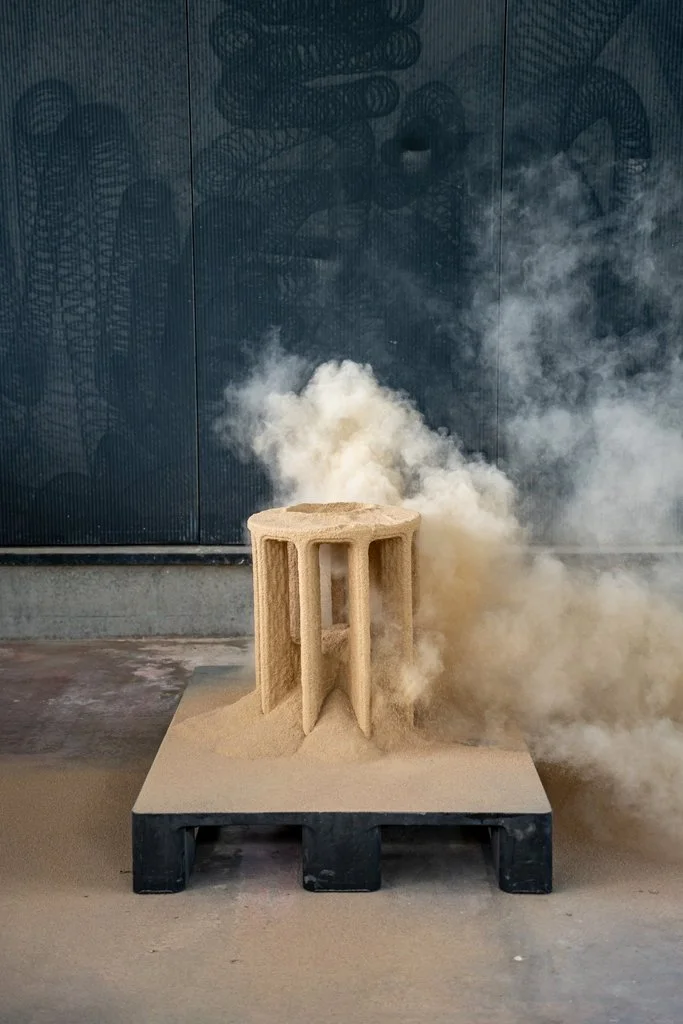 Tilla Goldberg and Ippolito Fleitz Group design AEVA a 3D printed side table 6