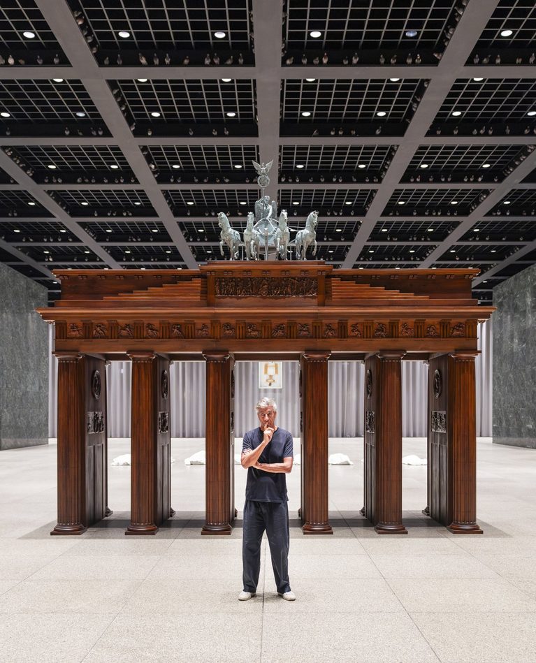 Maurizio Cattelan brings NIGHT to the Neue Nationalgalerie in Berlin