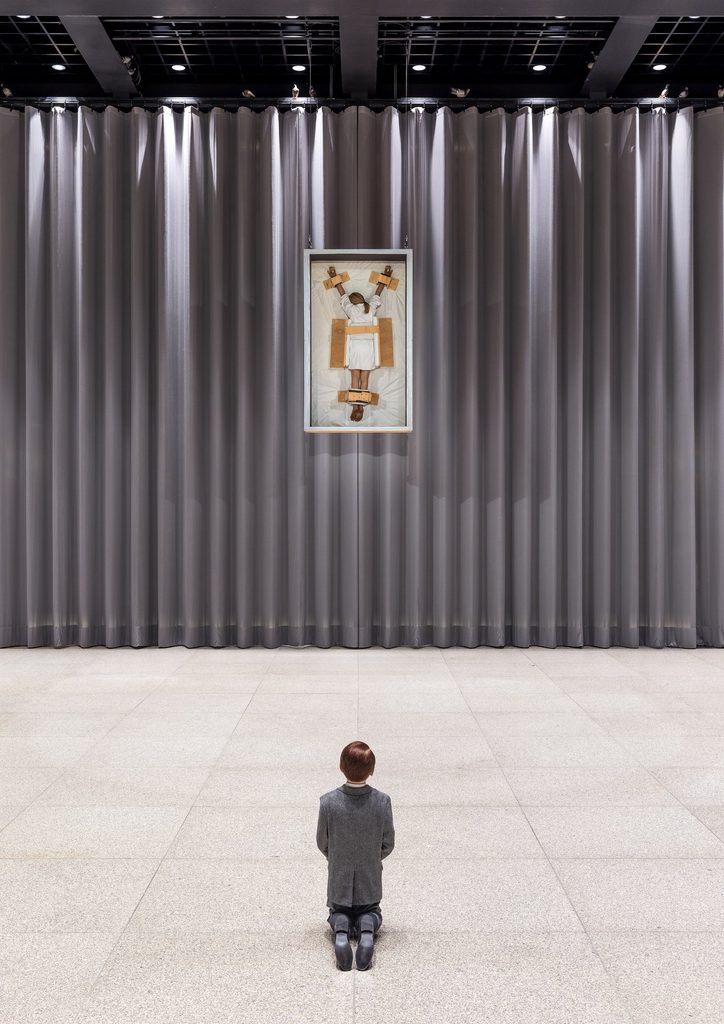 Maurizio Cattelan brings NIGHT to the Neue Nationalgalerie in Berlin -