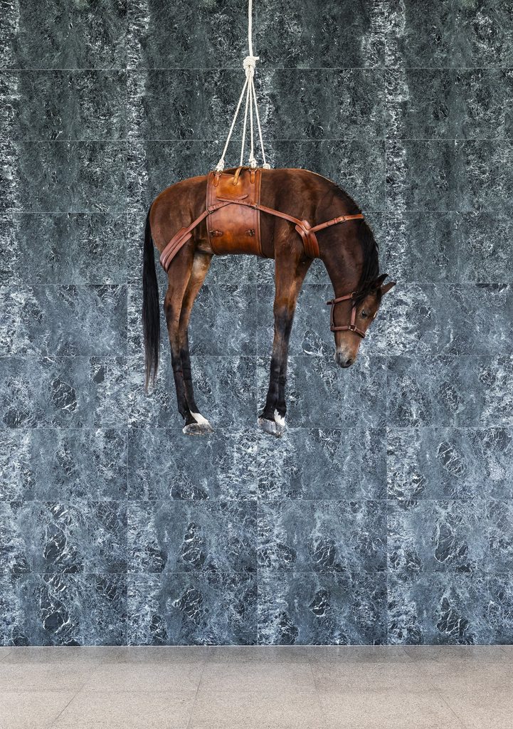 Maurizio Cattelan brings NIGHT to the Neue Nationalgalerie in Berlin -