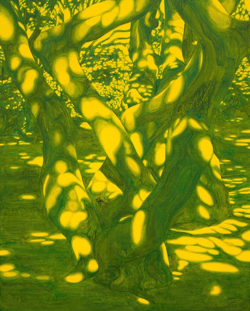 Duri Baek paints nature as a study of adaptation and survival -