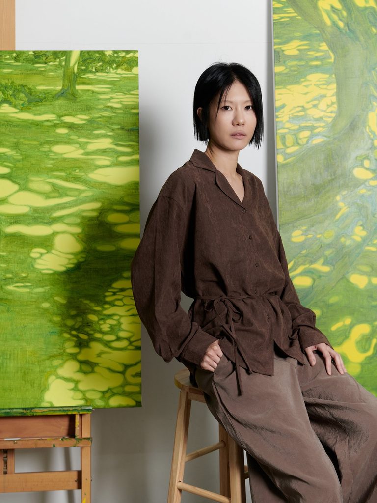 Duri Baek paints nature as a study of adaptation and survival -