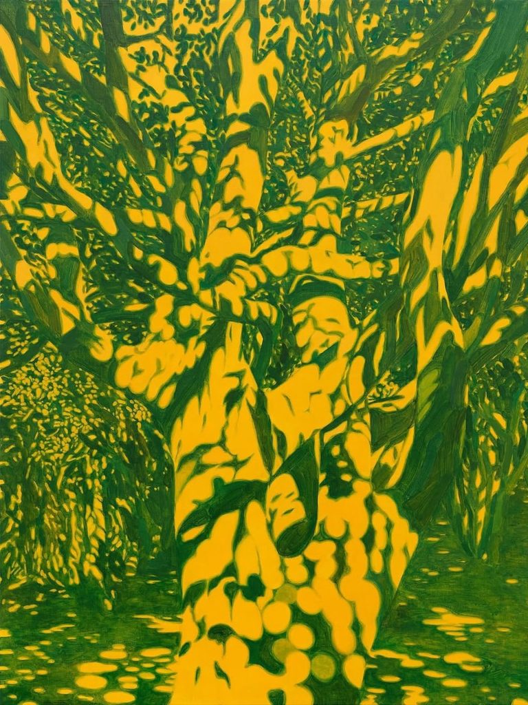 Duri Baek paints nature as a study of adaptation and survival -