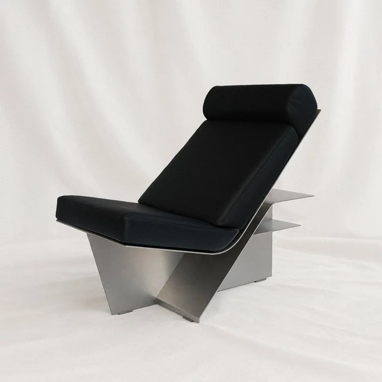 Deta Studio designs Chaise Longue 120° with neo-brutalist geometry Deta Studio designs Chaise Longue 120° with neo-brutalist geometry