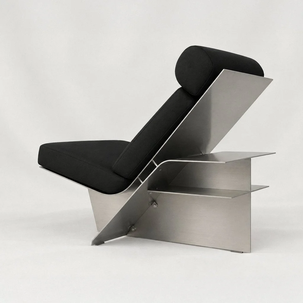 Deta Studio designs Chaise Longue 120° with neo-brutalist geometry 2
