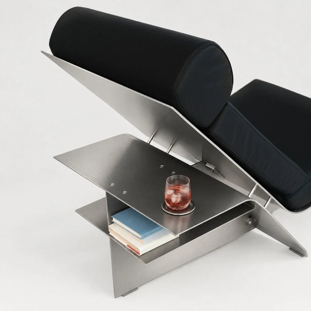 Deta Studio designs Chaise Longue 120° with neo-brutalist geometry 4