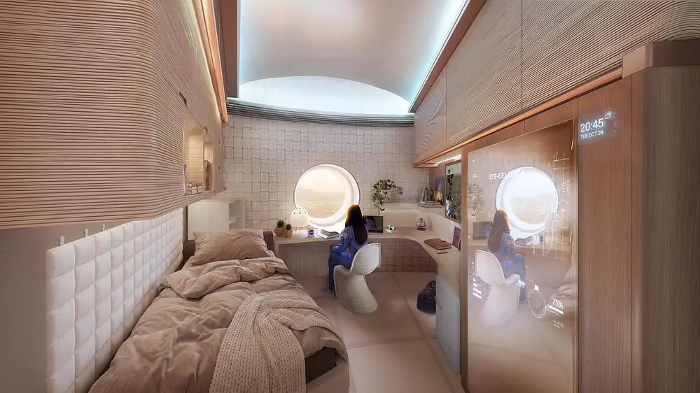 AENARA designs Mars habitat for human life in 2075 6
