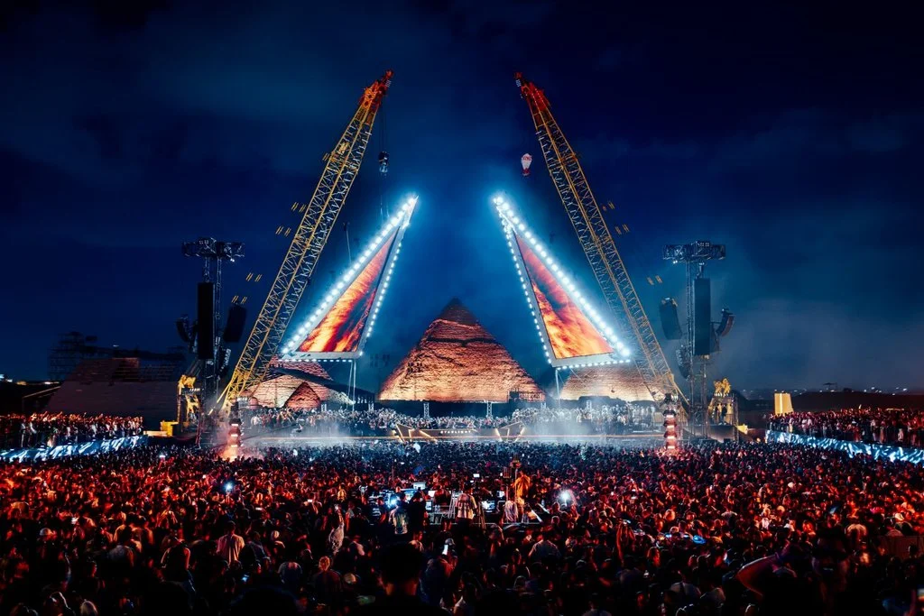 SILA SVETA creates multimedia stages for Starlight Festival in Egypt 1