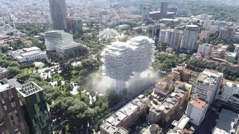 BIG wins competition for Tirana Fountain Plaza in Albania