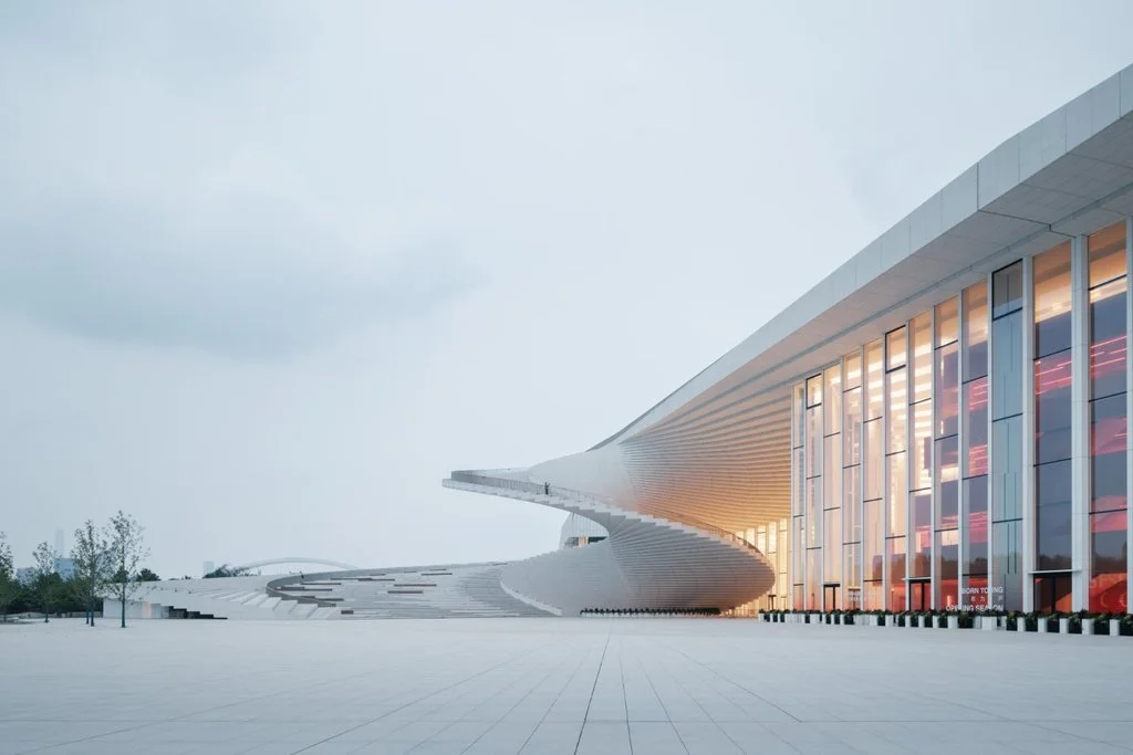 Snøhetta opens Shanghai Grand Opera House with sweeping rooftop 2