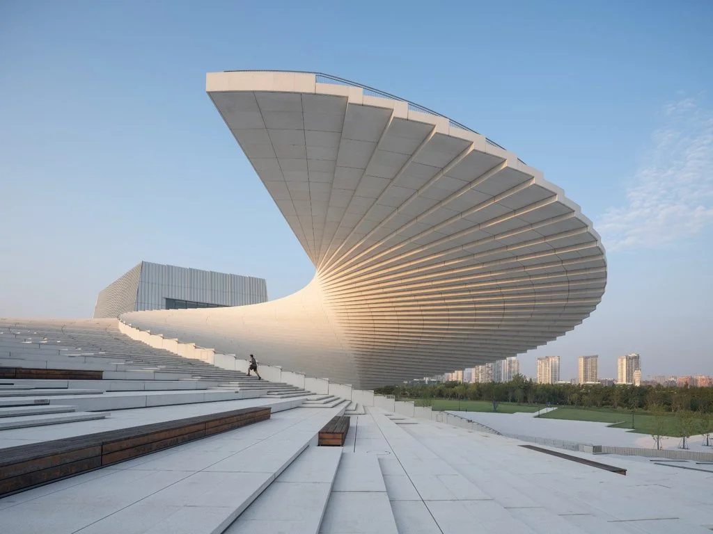 Snøhetta opens Shanghai Grand Opera House with sweeping rooftop 1