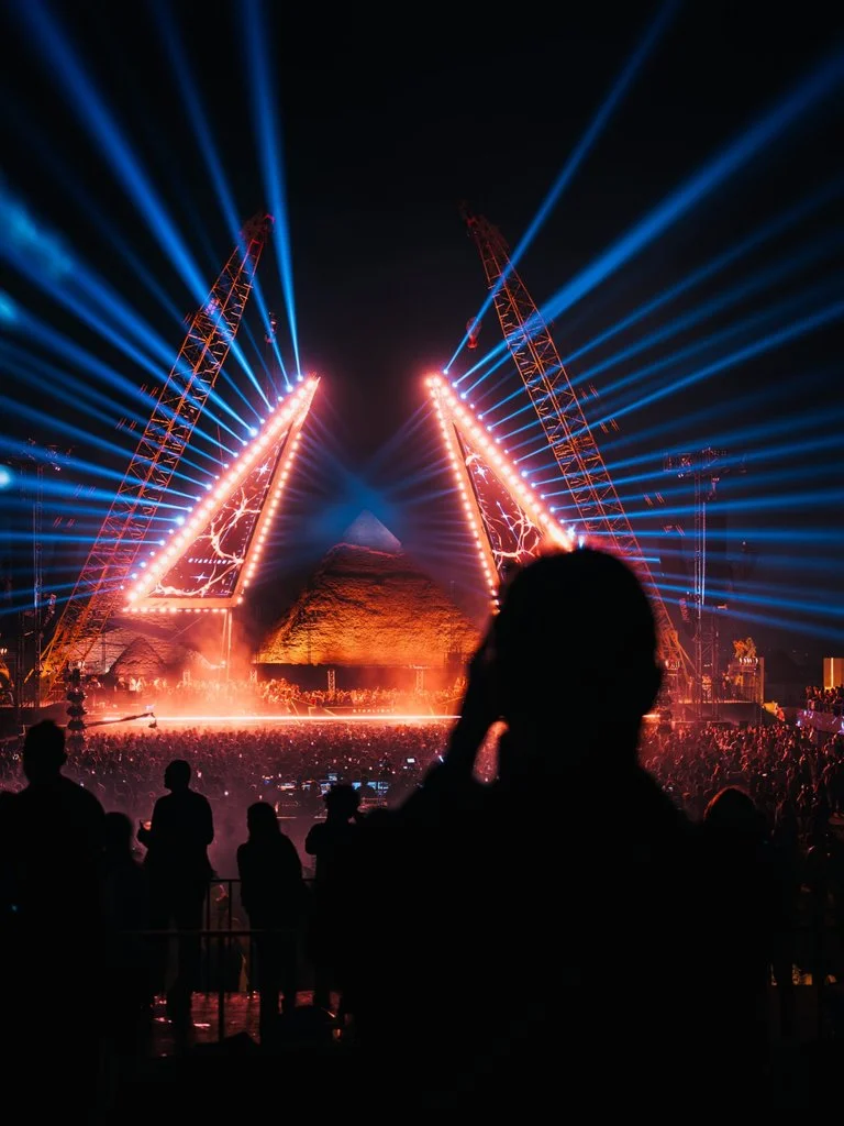 SILA SVETA creates multimedia stages for Starlight Festival in Egypt 2