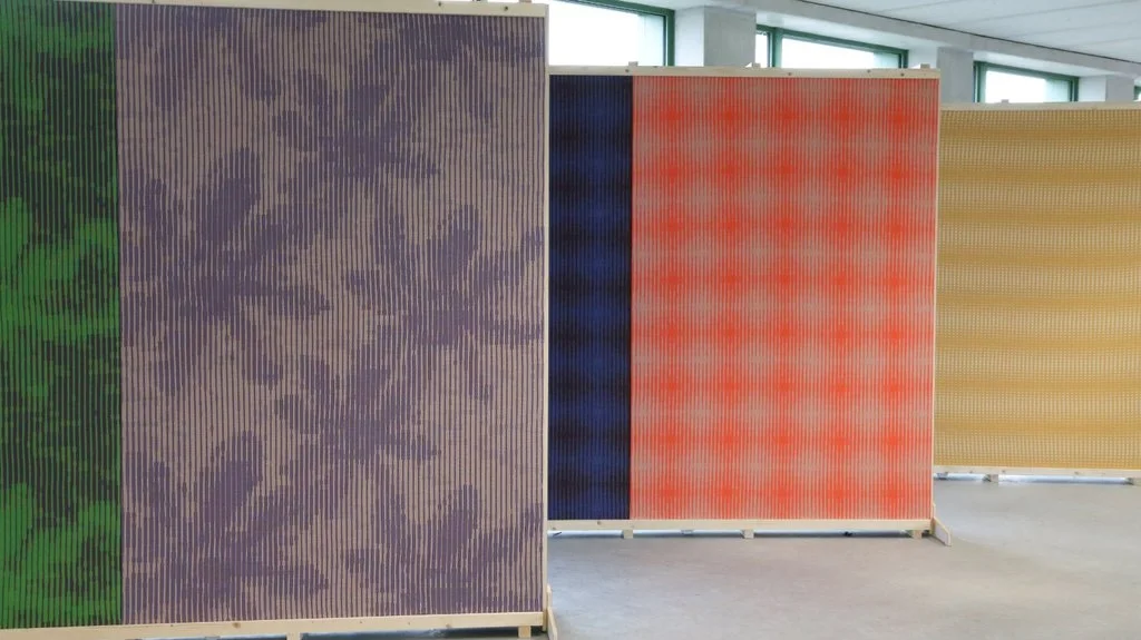 BYBORRE transforms Karel Martens visual language into fabric