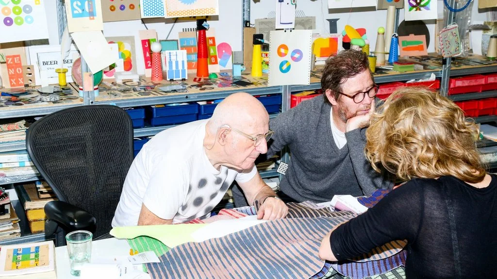 BYBORRE transforms Karel Martens visual language into fabric 3