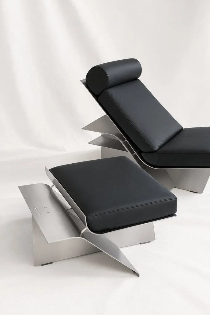 Deta Studio designs Chaise Longue 120° with neo-brutalist geometry 1
