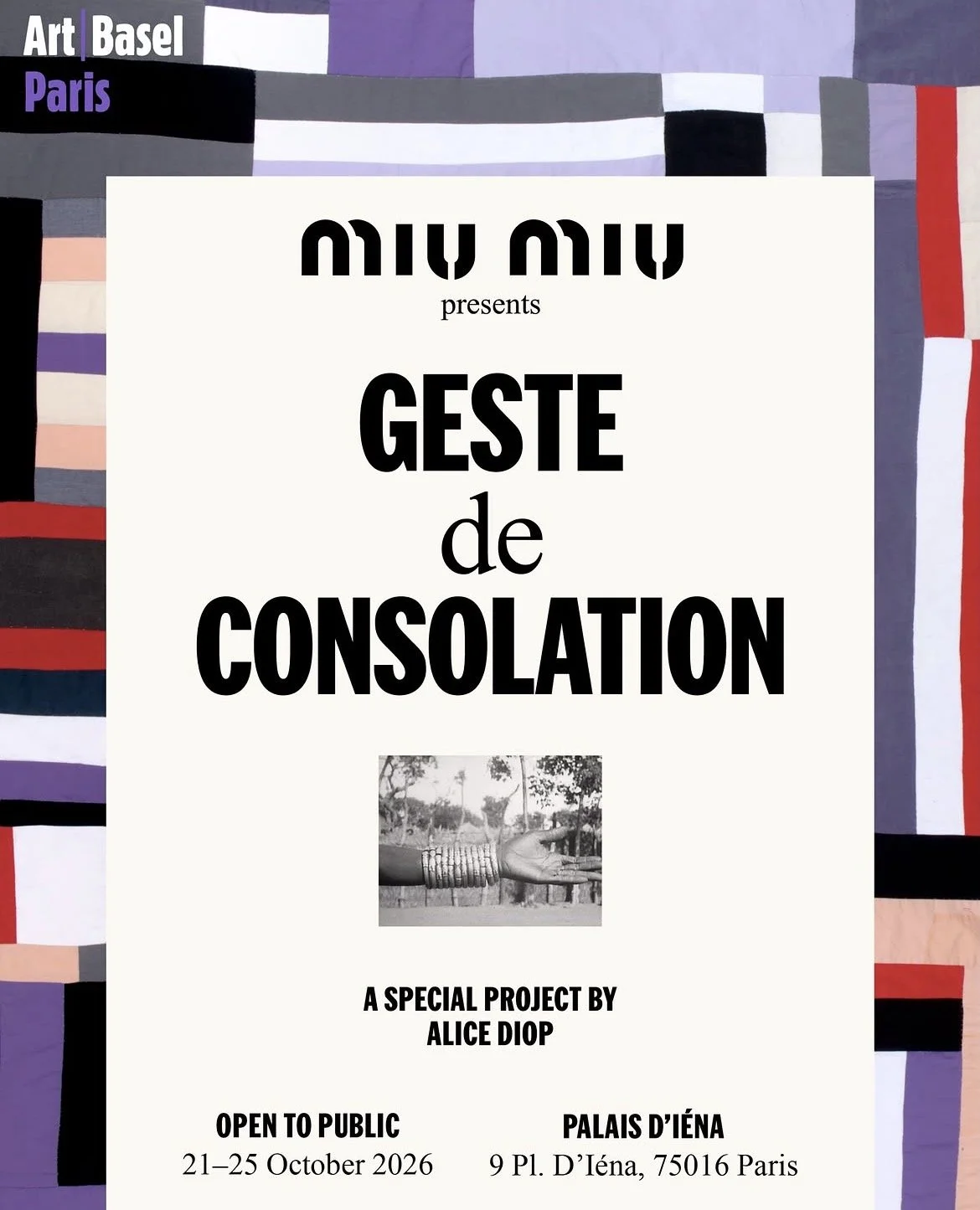 Alice Diop creates multimedia installation for Miu Miu at Art Basel Paris 1