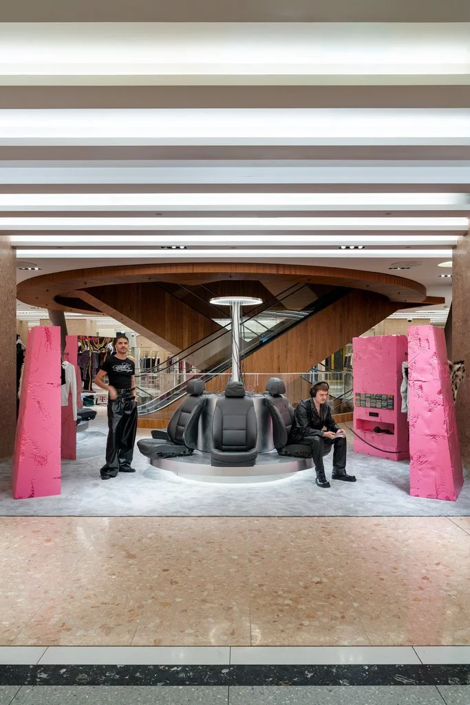 YONT Studio creates analogue listening installation at KaDeWe in Berlin 2